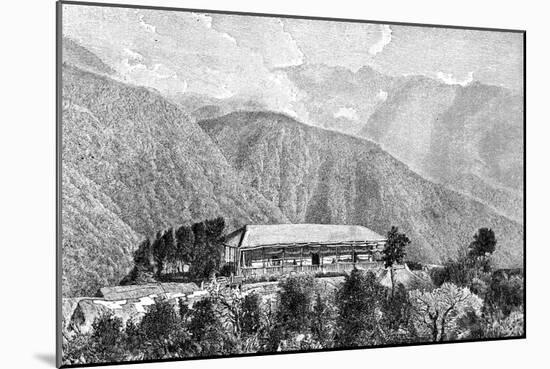 The Cussillani Hacienda, Yungas, Bolivia, 1895-null-Mounted Giclee Print