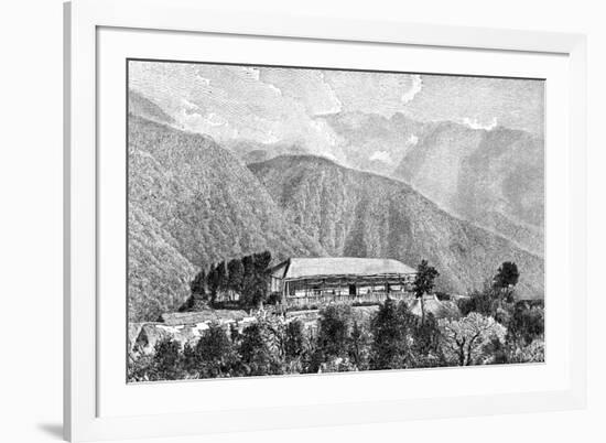 The Cussillani Hacienda, Yungas, Bolivia, 1895-null-Framed Giclee Print