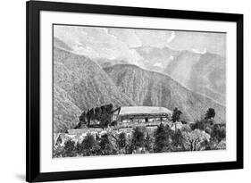 The Cussillani Hacienda, Yungas, Bolivia, 1895-null-Framed Giclee Print