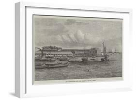 The Custom-House and Inner Harbour, Colombo, Ceylon-null-Framed Giclee Print