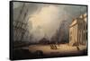 The Custom House at Greenock Scotland-Robert Salmon-Framed Stretched Canvas