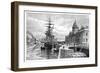 The Custom House, Dublin, Ireland, 1900-T Hart-Framed Giclee Print