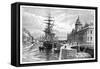 The Custom House, Dublin, Ireland, 1900-T Hart-Framed Stretched Canvas