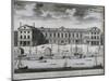 The Custom House from the River Thames, as it Was in 1714, 1715-John Harris-Mounted Giclee Print