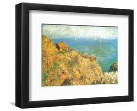 The Custom Officer's House at Varengeville-Claude Monet-Framed Art Print