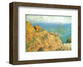 The Custom Officer's House at Varengeville-Claude Monet-Framed Art Print