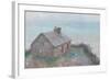 The Customs House at Varengeville, 1897-Claude Monet-Framed Giclee Print