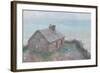 The Customs House at Varengeville, 1897-Claude Monet-Framed Giclee Print