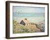 The Customs Hut, Morning, 1882-Claude Monet-Framed Premium Giclee Print