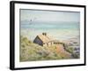 The Customs Hut, Morning, 1882-Claude Monet-Framed Giclee Print