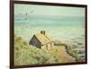 The Customs Hut, Morning, 1882-Claude Monet-Framed Premium Giclee Print