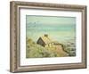 The Customs Hut, Morning, 1882-Claude Monet-Framed Giclee Print