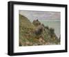 The Customs Officers' Hut at Pourville, 1882-Claude Monet-Framed Giclee Print