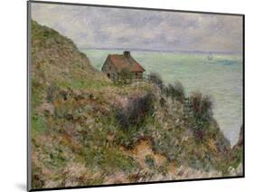 The Customs Officers' Hut at Pourville, 1882-Claude Monet-Mounted Giclee Print