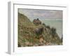 The Customs Officers' Hut at Pourville, 1882-Claude Monet-Framed Giclee Print