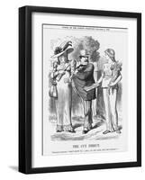 The Cut Direct, 1888-Joseph Swain-Framed Giclee Print