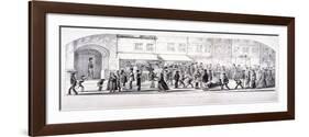 The Cut, Lambeth, London, C1850-Percy Cruikshank-Framed Giclee Print