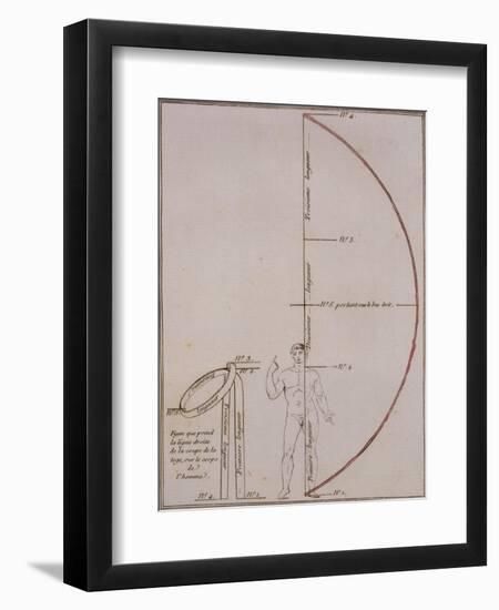 The Cut of a Toga for "Britannicus"-Philippe Chery-Framed Giclee Print