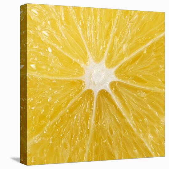 The Cut Surface of a Lemon-null-Stretched Canvas
