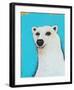 The Cute Polar Bear-Lucia Stewart-Framed Art Print