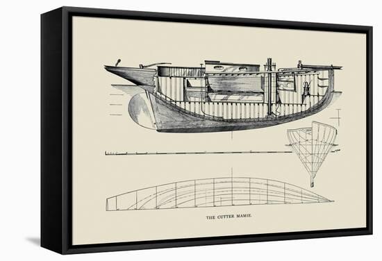 The Cutter Mamie-Charles P. Kunhardt-Framed Stretched Canvas