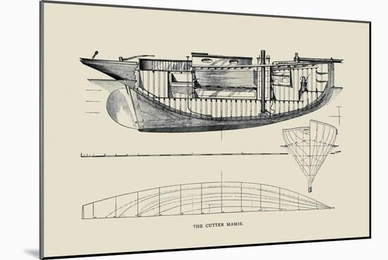 The Cutter Mamie-Charles P. Kunhardt-Mounted Art Print