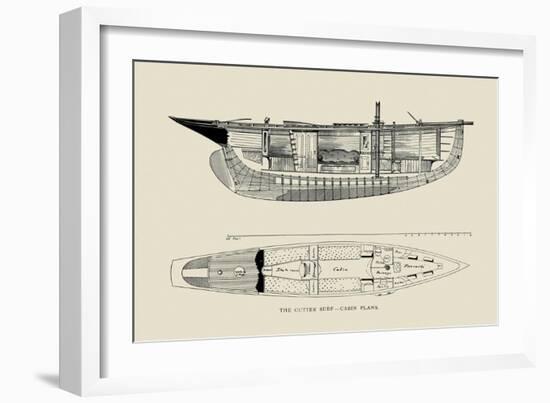 The Cutter Surf, Cabin Plans-Charles P. Kunhardt-Framed Art Print