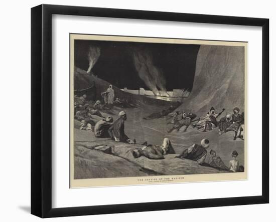 The Cutting of the Kaligue-Arthur Melville-Framed Giclee Print