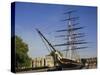 The Cutty Sark, an Old Tea Clipper, Greenwich, London, England, UK-Charles Bowman-Stretched Canvas