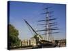 The Cutty Sark, an Old Tea Clipper, Greenwich, London, England, UK-Charles Bowman-Stretched Canvas