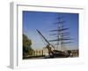The Cutty Sark, an Old Tea Clipper, Greenwich, London, England, UK-Charles Bowman-Framed Photographic Print