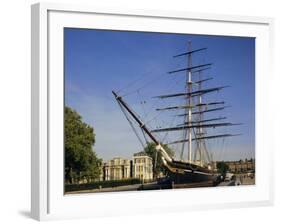 The Cutty Sark, an Old Tea Clipper, Greenwich, London, England, UK-Charles Bowman-Framed Photographic Print