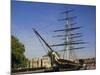 The Cutty Sark, an Old Tea Clipper, Greenwich, London, England, UK-Charles Bowman-Mounted Photographic Print