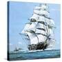 The Cutty Sark-John S. Smith-Stretched Canvas
