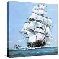 The Cutty Sark-John S. Smith-Stretched Canvas