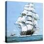 The Cutty Sark-John S. Smith-Stretched Canvas