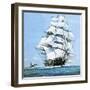 The Cutty Sark-John S. Smith-Framed Giclee Print