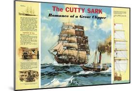 The Cutty Sark-English School-Mounted Giclee Print