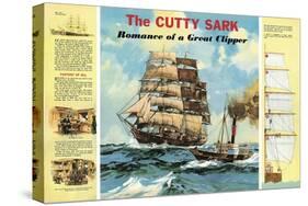 The Cutty Sark-English School-Stretched Canvas