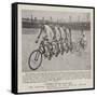 The Cycling Accident at the Crystal Palace-null-Framed Stretched Canvas