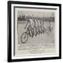 The Cycling Accident at the Crystal Palace-null-Framed Giclee Print