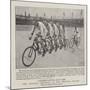 The Cycling Accident at the Crystal Palace-null-Mounted Giclee Print