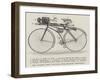 The Cyclist Corps' Bicycle, with Military Equipment-null-Framed Giclee Print