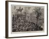 The Cyclist Detachment Passing Hyde Park Corner-Frederic De Haenen-Framed Giclee Print