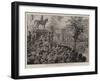 The Cyclist Detachment Passing Hyde Park Corner-Frederic De Haenen-Framed Giclee Print