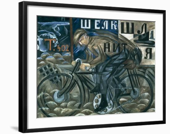 The Cyclist-Natalie Gontcharova-Framed Art Print