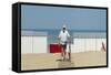 The Cyclist-Mark Van Crombrugge-Framed Stretched Canvas