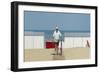 The Cyclist-Mark Van Crombrugge-Framed Art Print