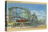 The Cyclone, Coney Island, C.1946-null-Stretched Canvas