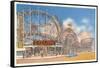 The Cyclone, Coney Island, New York-null-Framed Stretched Canvas